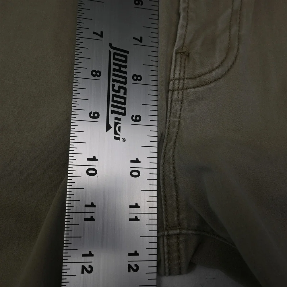 Lucky Brand 36x32 Khaki Brushed‎ 121 Slim Straight Mens Jeans